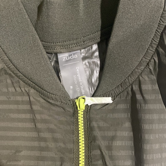 Zuda  fortitude wind breaker bomber jacket - Picture 7 of 8